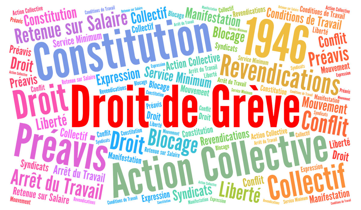 T L Travail Droit De Gr Ve Et De Manifester Fo Nergie